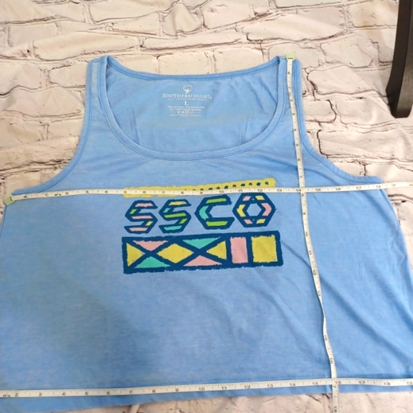 Southern Shirt Co. Women's Graphic Tank | Size L‎ | Blue | NWOT - Picture 7 of 10